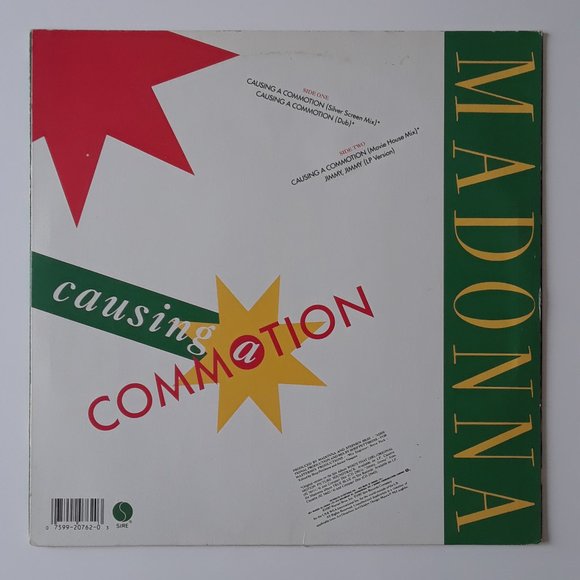 Madonna. Causing A Commotion. 1987 - Picture 2 of 4
